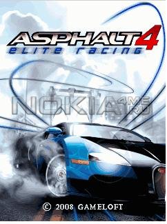 Asphalt 4: Elite Racing HD -   Symbian 7.0 / 9.1 / 9.2