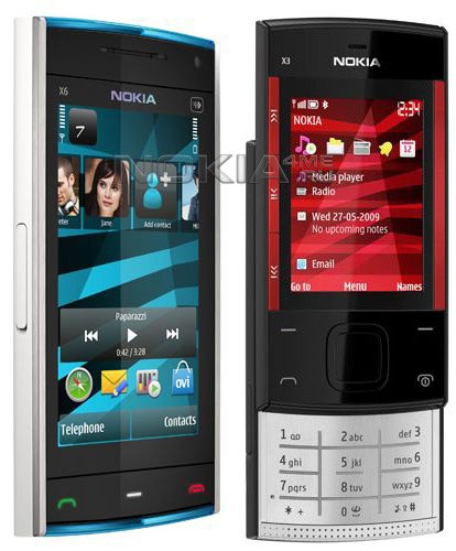  Nokia X3  X6  