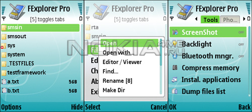 FExplorer Pro -    Symbian