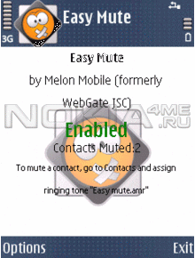 Easy Mute -     Symbian