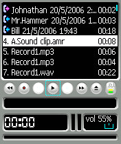 ALON MP3 Dictaphone -  +   Symbian 9