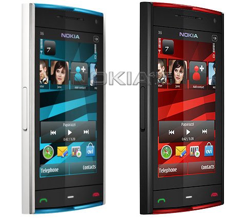  Nokia X6     