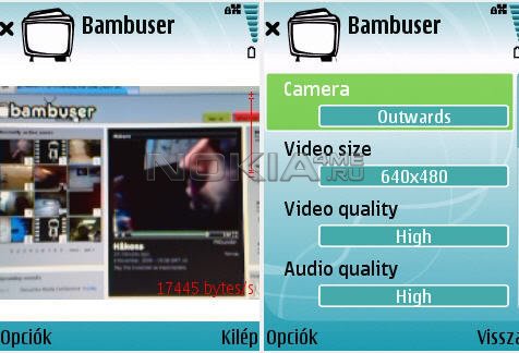 Bambuser -     Symbian OS9.x