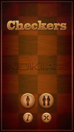 Checkers Touch v1.00 -   Symbian S60v5 OS 9.4