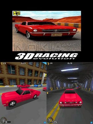 3D Racing Evolution - Sis   Symbian 9.1