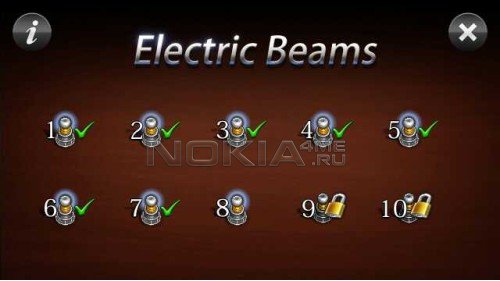 Electric Beams Touch - Sis    Symbian 9.4