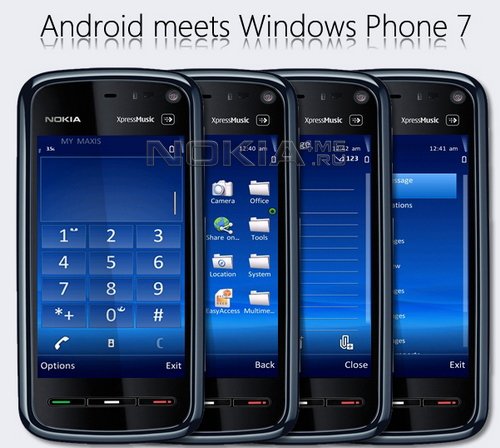 Android meets Windows Phone 7 Release -   SPB MobileShell