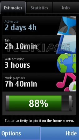 Nokia Battery Monitor -    Symbian