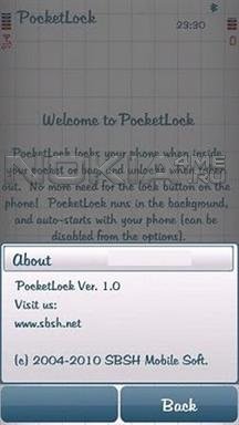SBSH PocketLock -    Symbian 9.4
