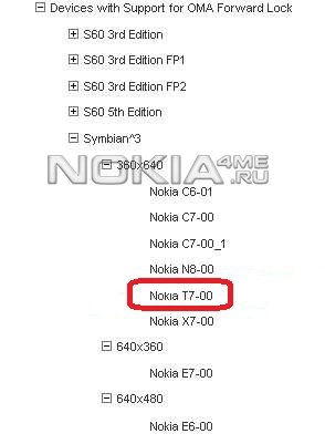 Nokia   T7-00 -    TSeries