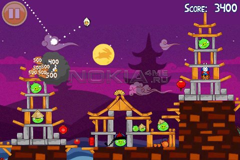 Angry Birds Seasons: Moon Festival -   Symbian^3