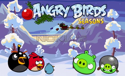 Angry Birds Seasons: Wreck The Halls -   Symbian^3