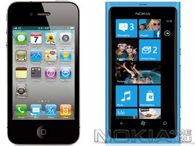 Apple  Nokia Lumia   