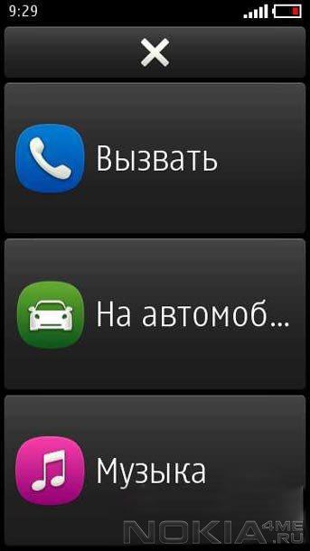 Nokia Car Mode -   MeeGo