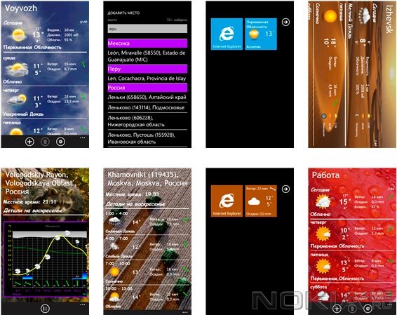 Weather To-Go -   Windows Phone 7.5 - 8