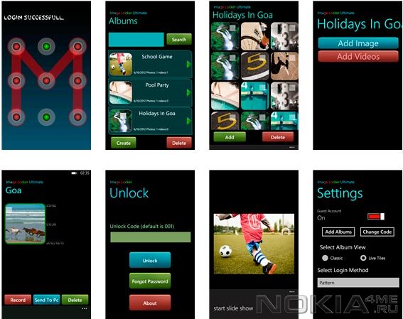 Image Locker Ultimate -      Windows Phone 7.5 - 8