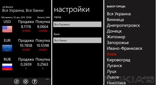 UA Currency -     Windows Phone 7.5 - 8
